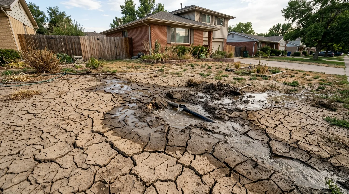 Why Houston Black Clay Soil Causes Water Intrusion in Jersey Village